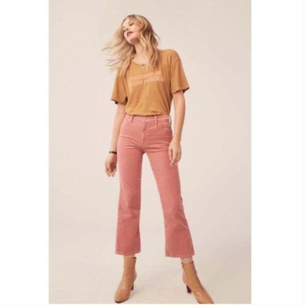 MOTHER The Outsider Crop Jean in Hopscotch